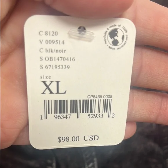 Free People Black Cargo Skirt High-Waisted - Picture 2 of 5